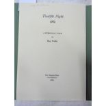TWELFTH NIGHT A PERSONAL VIEW BY ROY FULLER, CORRECTED PROOF COPY,