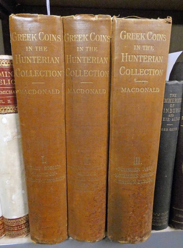 CATALOGUE OF GREEK COINS IN THE HUNTERIAN COLLECTION,