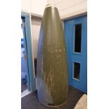 TORNADO AIRCRAFT FUEL DROP TANK NOSE CONE WITH INTERIOR FITTINGS,