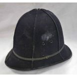 CHRISTYS OF LONDON CONSTABULARY HELMET MARKED 'PC ROSS' TO LINER