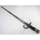 FRENCH GRAS BAYONET WITH 52CM LONG BLADE