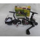 MITCHELL 1140G SPINNING REEL AND A MITCHELL 410 SPINNING REEL -2-