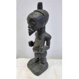 WEST AFRICAN CARVED FIGURE,