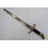 LANCASTER PATTERN BAYONET WITH 39CM LONG BLADE,