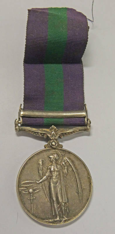 GENERAL SERVICE MEDAL 1918-62 WITH S. - Image 2 of 5