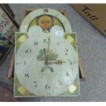 GRANDFATHER CLOCK FACE & WORKS