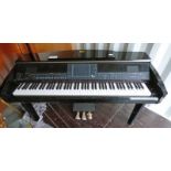 YAMAHA CLAVINOVA DIGITAL PIANO Condition Report: Yamaha clavinova CVP - 409.