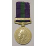 GENERAL SERVICE MEDAL, GEORGE V WITH KURDISHTAN CLASP TO PRIVATE G.L.J.