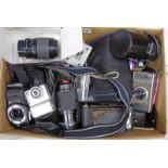 SELECTION OF CAMERAS TO INCLUDE CANON EDS 700, OLYMPUS E- 410, CANON EOS 3000V,