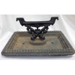 CAST IRON BOOT SCRAPER BY CARRON