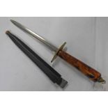 FRENCH NAVY PATTERN 1833 BOARDING DIRK AND SCABBARD