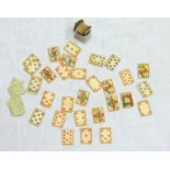 MINIATURE SQUARE EDGED PLAYING CARDS