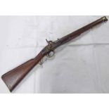 PATTERN 1844 ENFIELD YEOMANRY CARBINE Condition Report: Hammer locks in full and