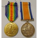 WW1 PAIR OF MEDAL TO 2ND LIEUTENANT A A MATHESON (2 LIEUT.