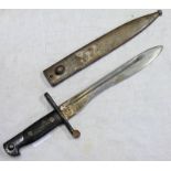 SPANISH BOLO M1941 BAYONET WITH 24.