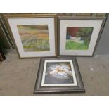 3 FRAMED PICTURES INCLUDING MARGARET CHAPLETON, & YADLIS BEING SOLD ON BEHALF OF SAMH,