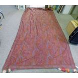 PAISLEY SHAWL Condition Report: 163cm x 320cm A couple of small moth holes to one