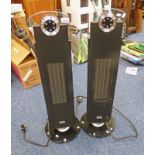 PAIR OF DIMPLEX HEATERS - OVERALL HEIGHT 83CM