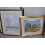 FRAMED SIGNED PRINT BY HOWARD BUTTERWORTH NO.