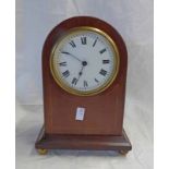 EARLY 20TH CENTURY MAHOGANY MANTLE CLOCK