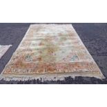 CHINESE CARPET - 275 X 370CM Condition Report: Large hole to middle.