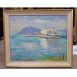 POSSIBLY HAMISH LAWRIE MEDITERRANEAN SUMMER HARBOUR,