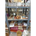 LARGE SELECTION OF VARIOUS PORCELAIN, GLASSWARE, PICTURES, CUSHIONS, TEAWARE, ETC,