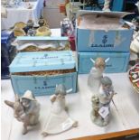 4 LLADRO FIGURES WITH BOXES - 4 -