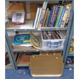 BRASS BOUND COAL BOX, BOOKS, RECORDS, DVDS, ETC,