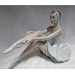 ROYAL DUX FIGURE OF A BALLERINA - 23 CM LONG