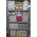 VERY LARGE COLLECTION OF COLLECTORS PLATES BY WEDGWOOD ETC - BOXED ON 4 SHELVES