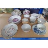 EXCELLENT SELECTION OF LATE 18TH & EARLY 19TH CENTURY BLUE & WHITE PORCELAIN,