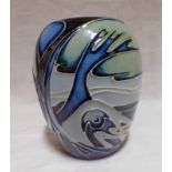 MOORCROFT KNYPERSLEY PATTERN VASE - - 9.