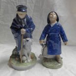 ROYAL COPENHAGEN FIGURES NO 782 & NO 3556,