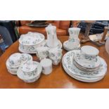 CROWN STAFFORDSHIRE PORCELAIN DINNER & TEA WARE