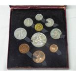 1951 GEORGE VI FESTIVAL OF BRITAIN 10 COIN PROOF SET,