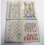 2 STOCKBOOKS OF MINT & USED STAMPS TO INCLUDE WESTERN AUSTRALIA, BURMA, TRINIDAD & TOBAGO,