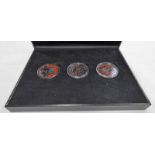 2018 CENTENARY OF THE FIRST WORLD WAR £5 SILVER COIN PROOF SET IN CASE OF ISSUE,