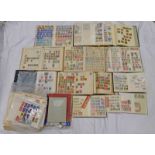 GOOD SELECTION OF VARIOUS WORLDWIDE STAMPS MINT & USED TO INCLUDE 13 STOCKBOOKS, 3 ALBUMS,