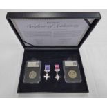 100TH ANNIVERSARY OF THE RAF DATESTAMP COIN & MEDAL SET, IN CASE OF ISSUE WITH C.O.