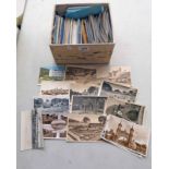 SELECTION OF POSTCARDS TO INCLUDE EDZELL, JOHNSHAVEN, FETTERCAIRN, FALKLAND PALACE ETC,