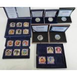 SELECTION OF 21 NUMISPROOF COMMEMORATIVE PROOF MEDALLIONS TO INCLUDE AVRO VULCAN,