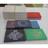 1970-1990 UK PROOF COINS SETS,