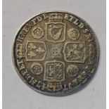 1743 GEORGE II SHILLING