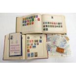 SELECTION OF VARIOUS STAMPS AND FIRST DAY COVERS TO INCLUDE 2 ALBUMS WITH VARIOUS BRITISH EMPIRE,