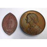 WILLIAM HUNTER BRONZE MEDICAL MEDAL UNIVERSITY OF GLASGOW AND ST MUNGO'S COLLEGE GLASGOW BRONZE