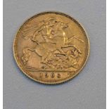 1906 EDWARD VII HALF SOVEREIGN