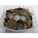 SELECTION OF COINAGE TO INCLUDE PENNIES,