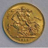 1915 GEORGE V SOVEREIGN