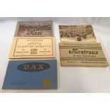 SELECTION OF FRENCH POSTCARDS TO INCLUDE PAU, MONTREUX, MUSEUM PLANTIN MORETUS,